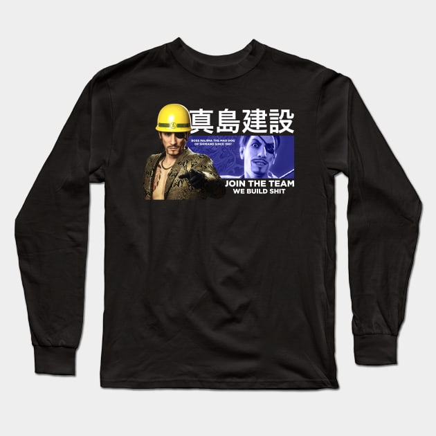 Vintage Majima Construction Long Sleeve T-Shirt by eternal sunshine